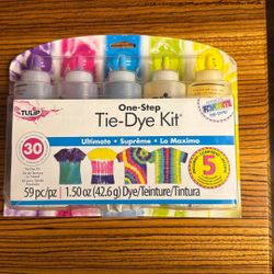 Tulip Tie-Due Kit with 5 Refill Packets 