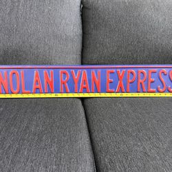 Angels Nolan Ryan Metal Sign