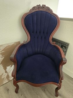 Vintage Victorian Loveseat and Chair