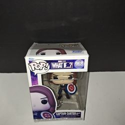 Funko POP Marvel Studios What If...? Captain Carter Stealth Suit Kids Toy 968
