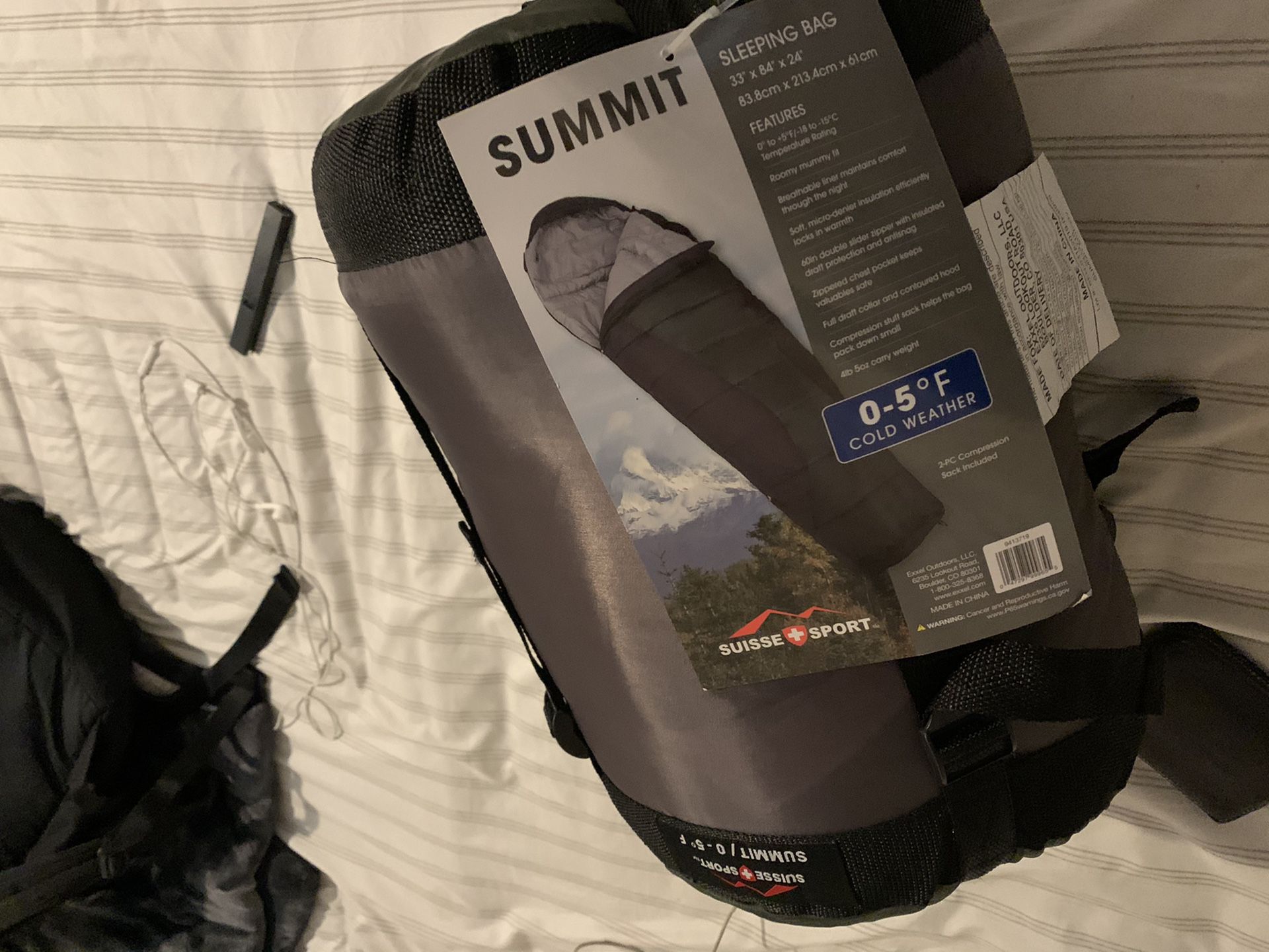 Summit sleeping bag