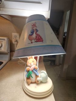 Peter Rabbit Nursery Lamp