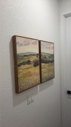 Two Framed Prints from Target