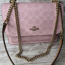 Coach Klare Powder Pink Crossbody Bag