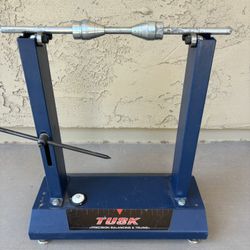 Wheel truing stand
