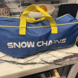 Snow Tire Chains for Car SUV Pickup Trucks, Universal Car Snow Chains, Snow Traction for Tires, Fit for Tire Width 195 205 215 220 225 235 240 245 255