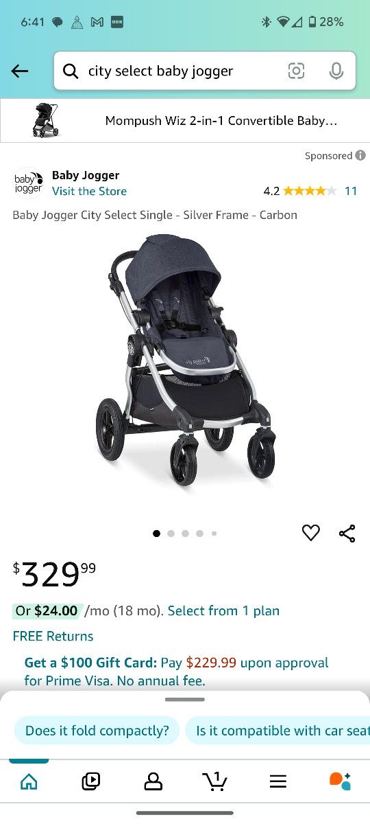 Baby Jogger Stroller