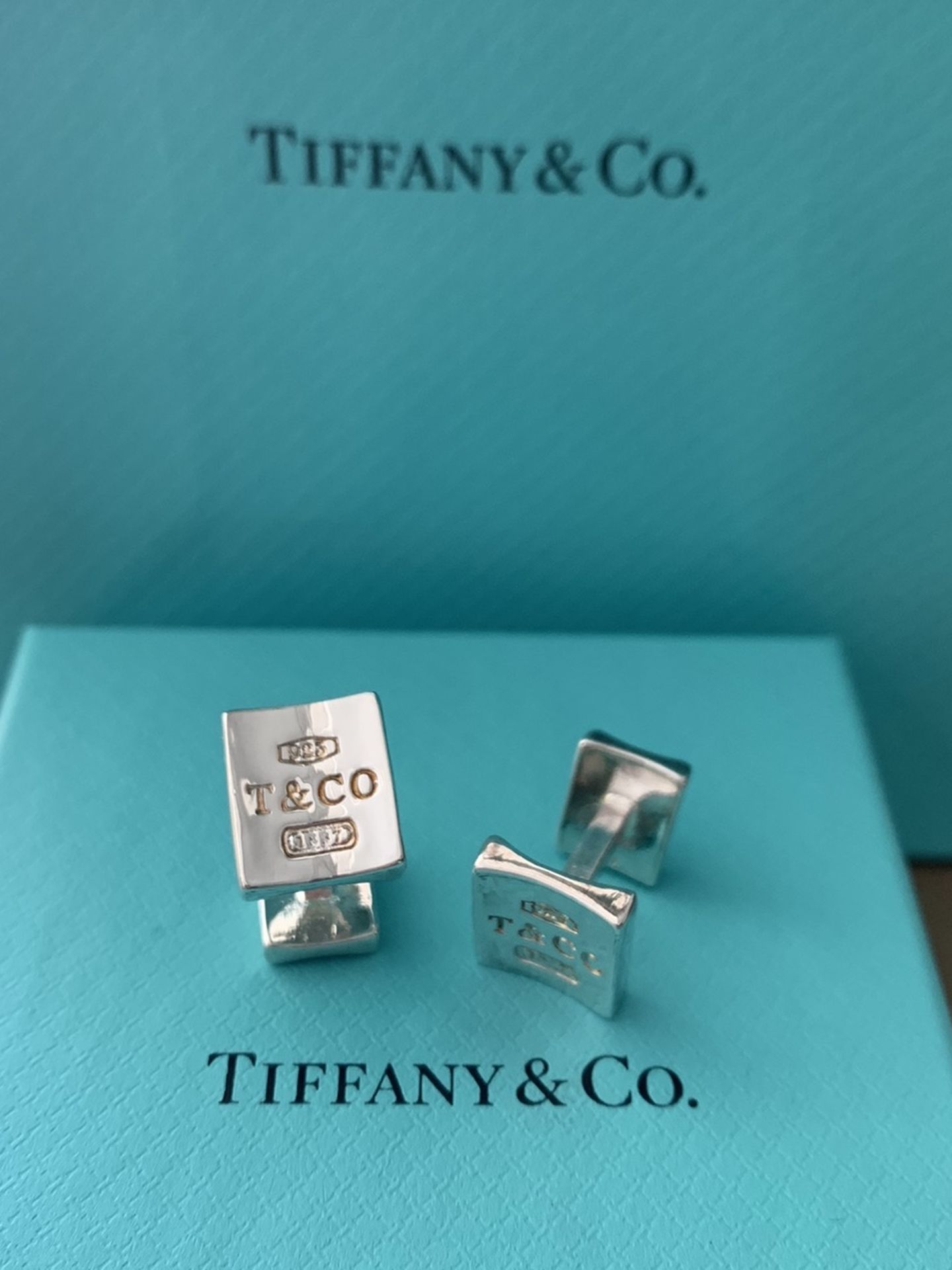 Tiffany & Co 925 Silver Cuff Links