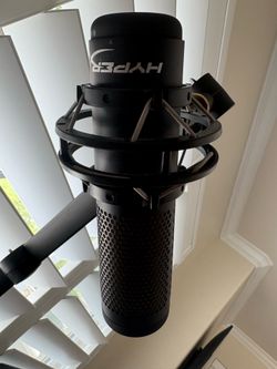 Gaming mic, stand, and desk mount