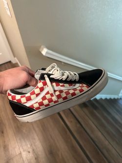 Vans checkerboard size 10