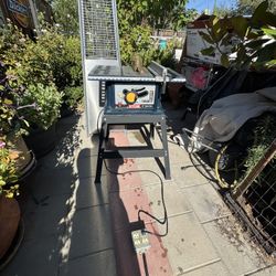 Ryobi Table Saw 10 Inch With Stand 