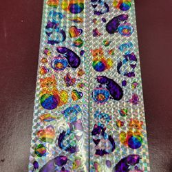 Vintage Lisa Frank Prism Stickers Cats Kittens