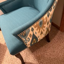 Various Blue Accent Chairs