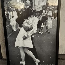 VJ Day Framed Poster
