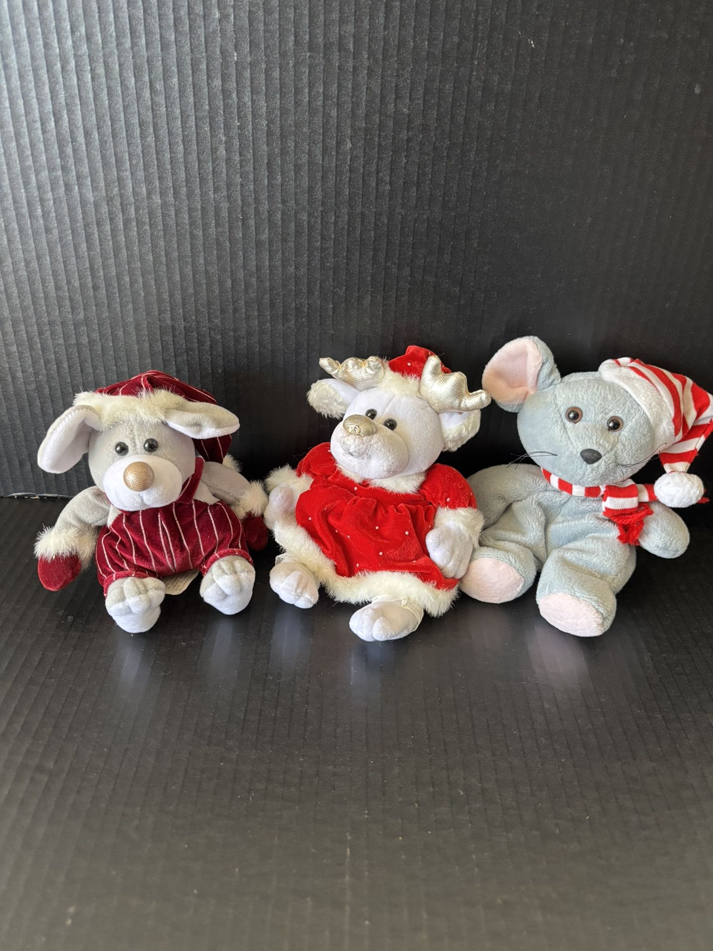 Vintage Christmas Plush Lot