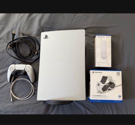 Sony PlayStation 5 Digital Console Bundle with Accessories