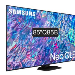 SAMSUNG 85" INCH NEO QLED 4K SMART TV Q85B ACCESSORIES INCLUDED 