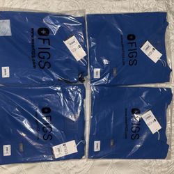 NEW Figs Scrub Sets - Mens Large - Royal Blue (NWT)