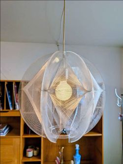 Gorgeous MCM Paul Secon Chandelier Swag Light for Sompex