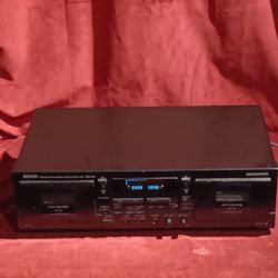 Denon DRW-580 Precision Audio Dual Cassette Deck Dolby HX PRO
