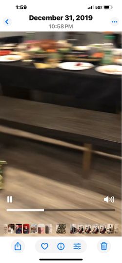 Luxury Dining Table & Bench Set for Sale