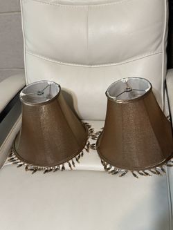 2 LAMP SHADES