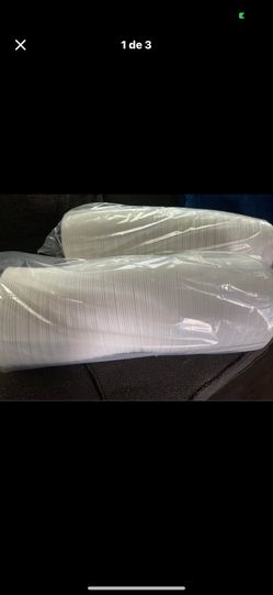 Platos De Plástico Paquete Por $15