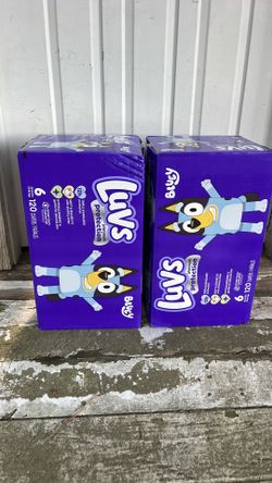 Size 6 Luvs diapers