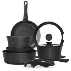 Pots And Pans With Removable Handle 