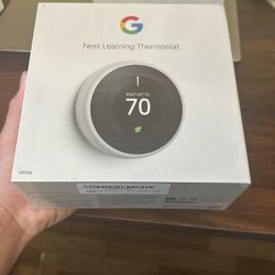 Google Nest learning Thermometer 