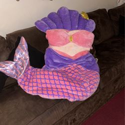 Mermaid sleeping bag