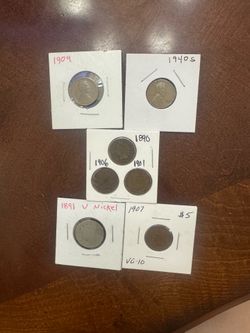 100+ year old Random coinage