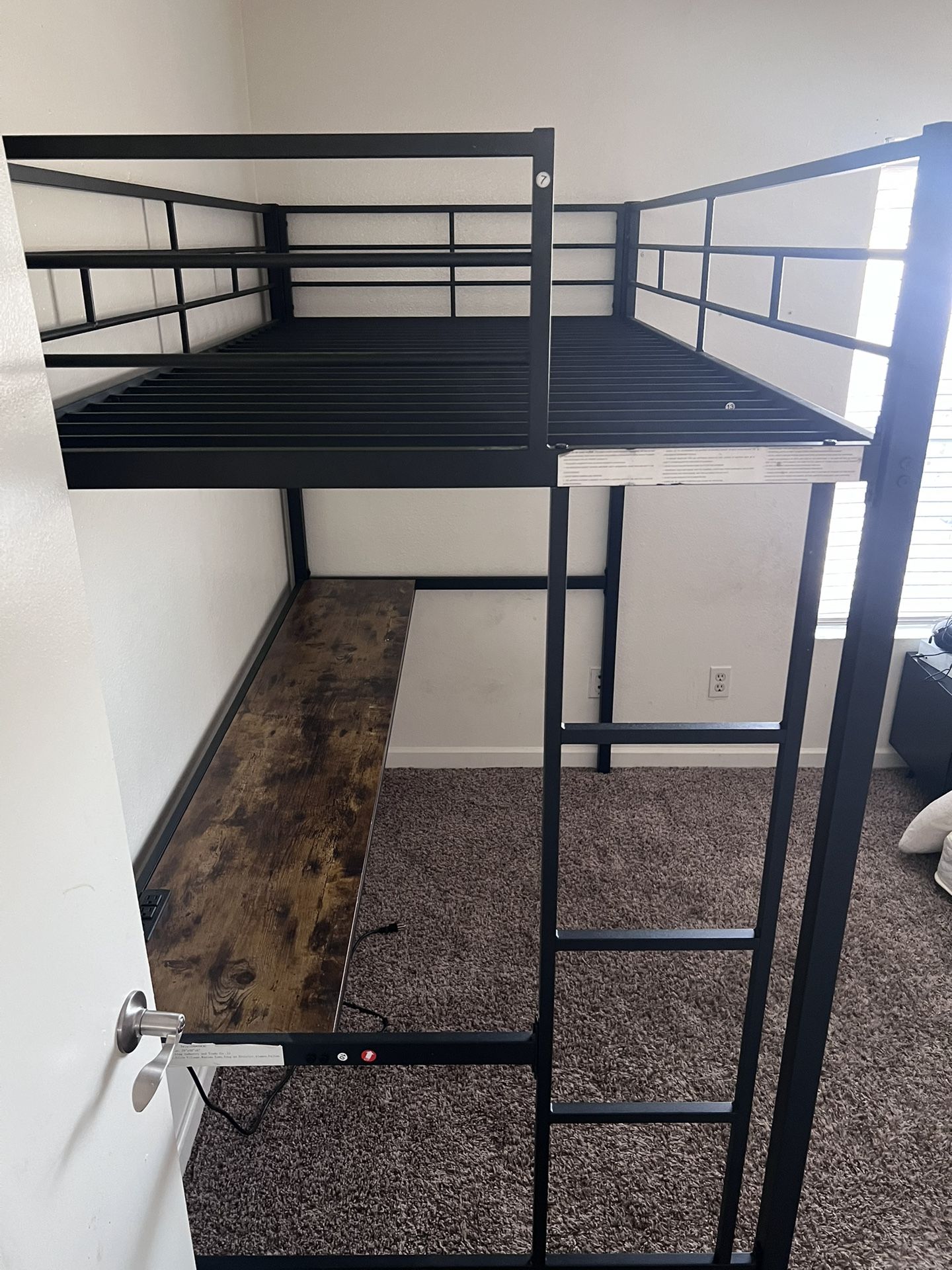 Twin Size Loft Bed Frame