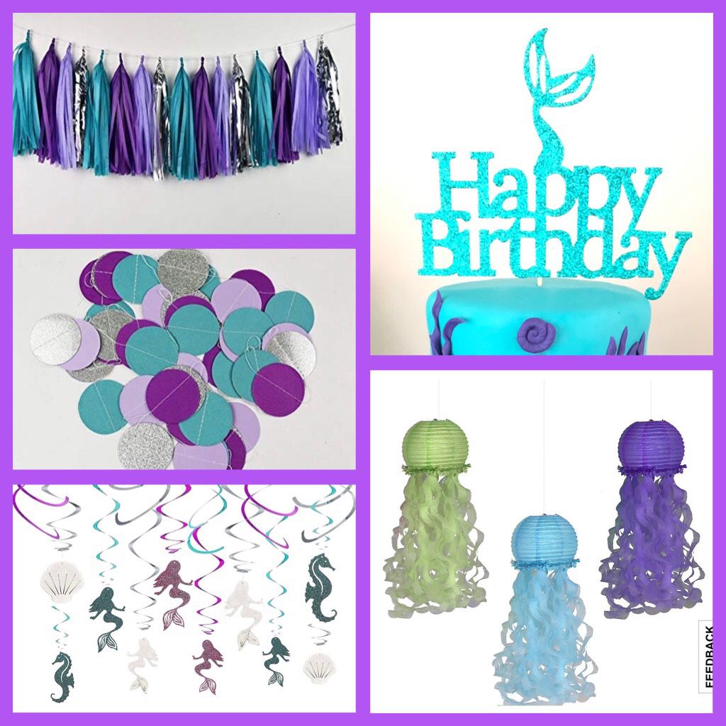 Mermaid Party Supplies LOT ($80 for all)