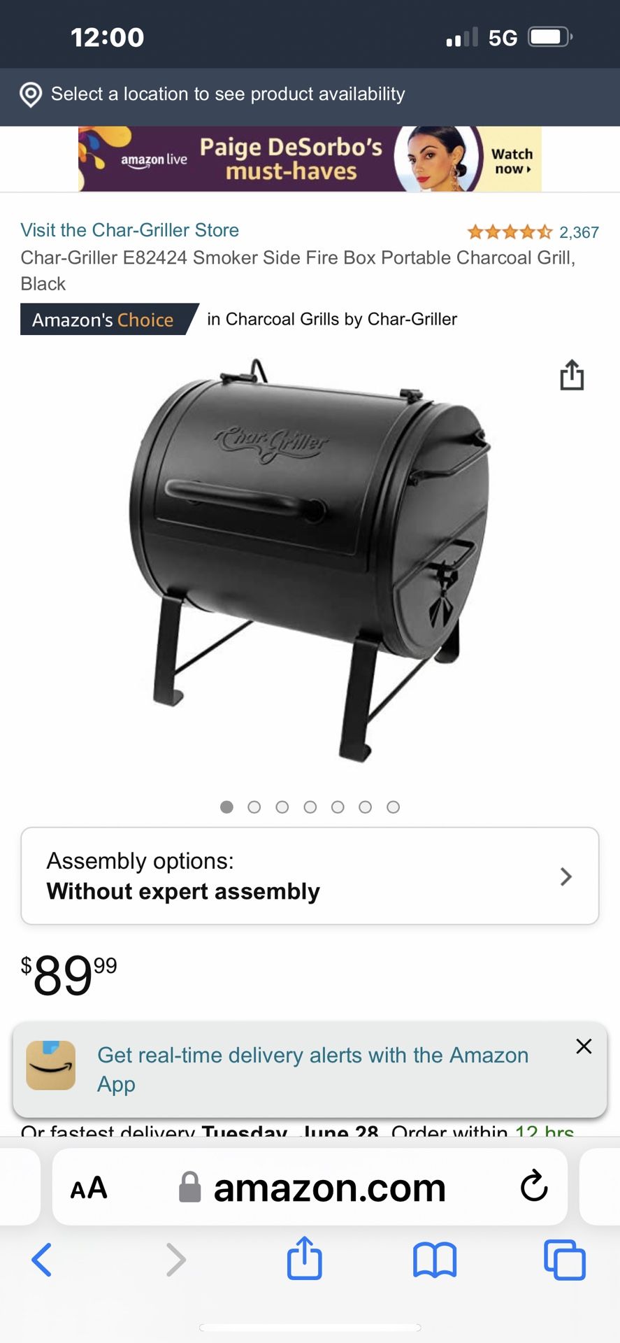 BBQ Grill/Smoker 