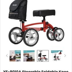 Brand New In Box Sealed Steerable Foldable Knee...