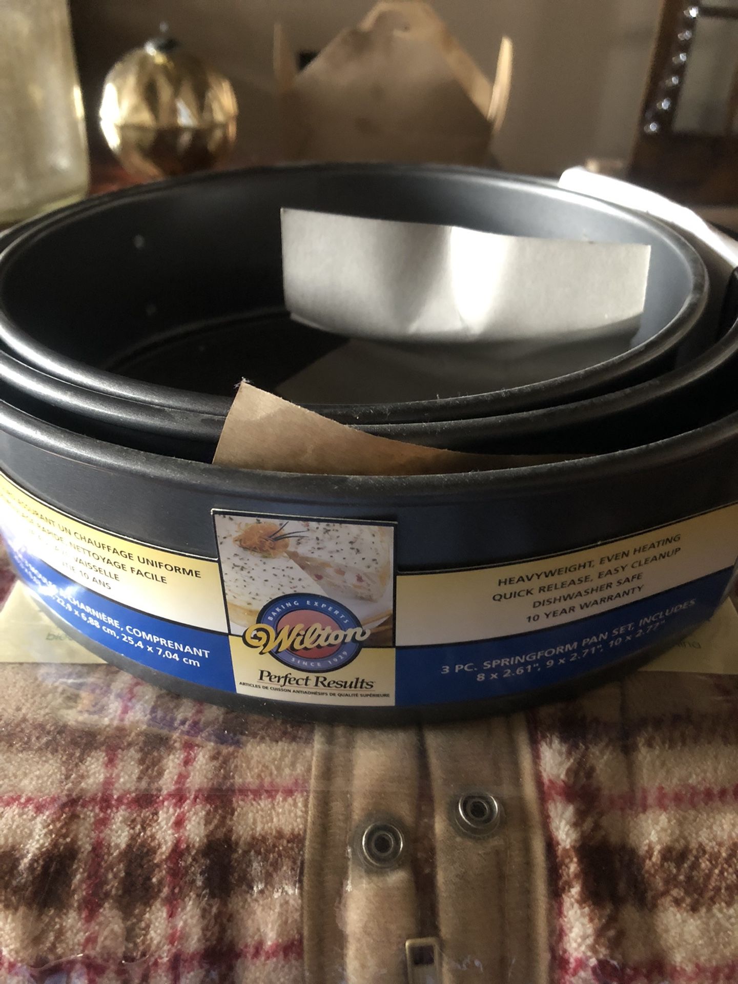 Wilton 3 Piece Springform Pan Set