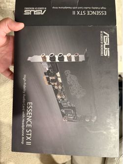 ASUS Audio Card with Headphone Amp(willing to negotiate pricing)