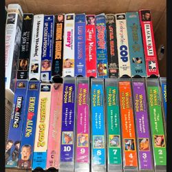 VHS VCR Bundle Lot $25 For All