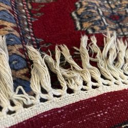 Alfonbra Bokhara Hand Made  12 Ft X 13 Ft