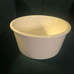 Marimekko white bowl Mixing, Soup, Dough Large.2.5 Liter 