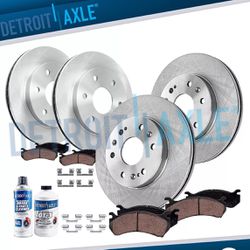 Front Rear Rotors Brand New 