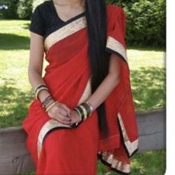 Indian Saree Red