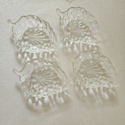 Four Glass Small Bowls