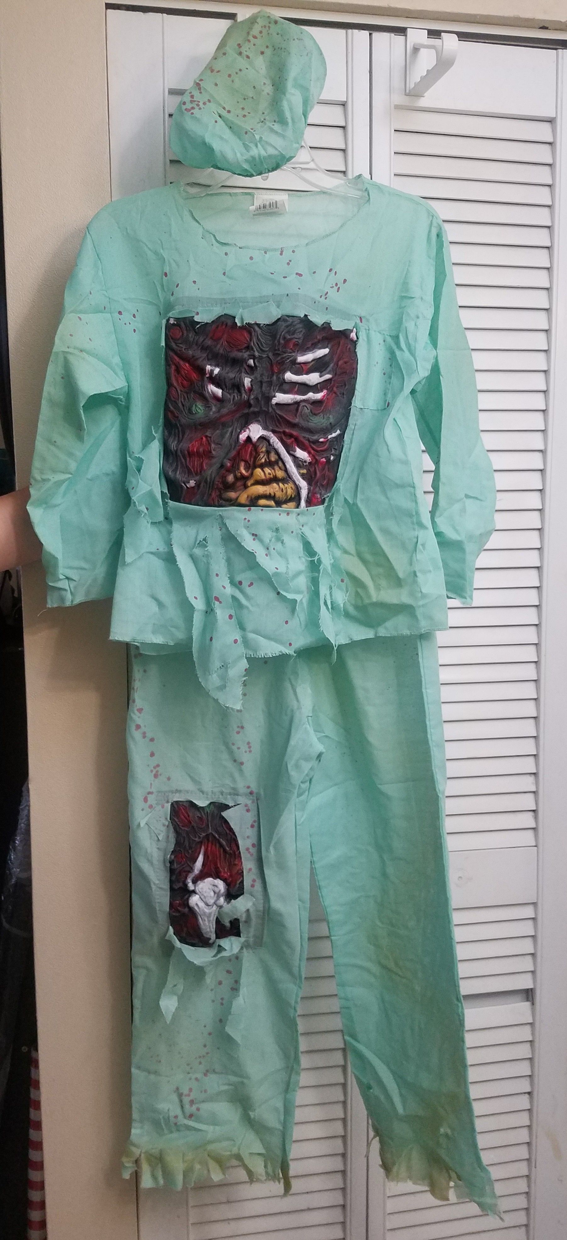 Zombie Surgeon Halloween Costume