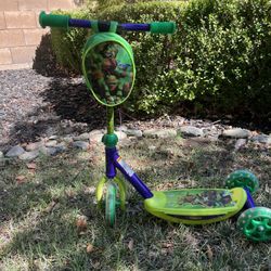 Ninja Turtle 3 Wheel Scooter