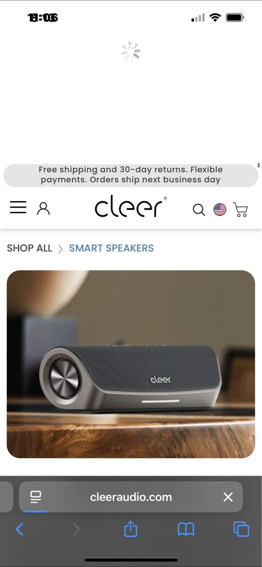 Cleer Water Proof Bluetooth Speaker 