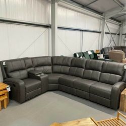 Brand New Manual Reclining Corner Sofa 