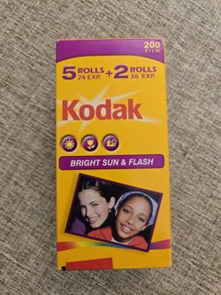 Kodak 200 ISO 35mm Color Print Film (3 Rolls) - Expired 2006