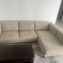 Large IKEA Sectional, Removable Cushion Covers